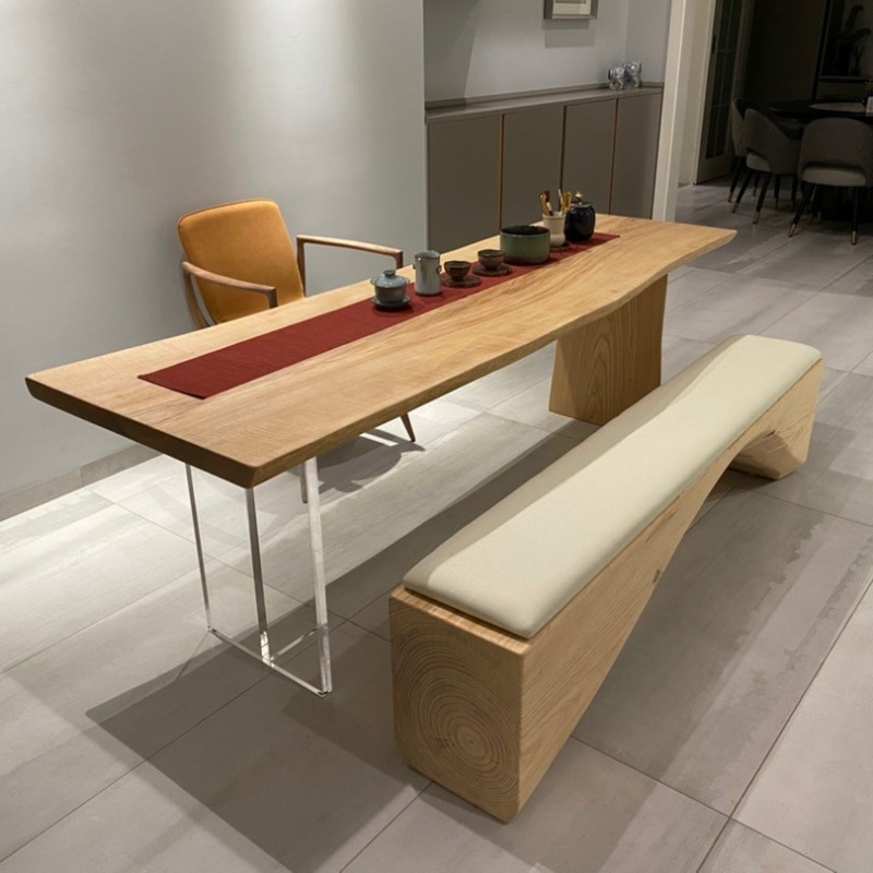 Nordic Solid Wood Acrylic Floa - Bedroom Furniture review and price
