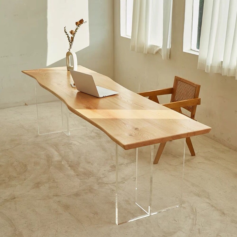 Nordic Solid Wood Acrylic Floa - Bedroom Furniture review and price